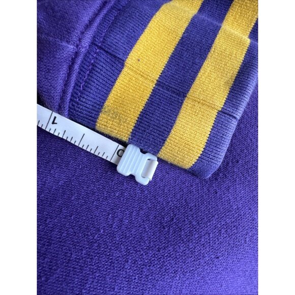 LSU Tigers Nike Hoodie Sweatshirt Purple Yellow Size Large - Picture 6 of 6
